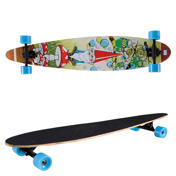 46inch pintail longboard skateboard