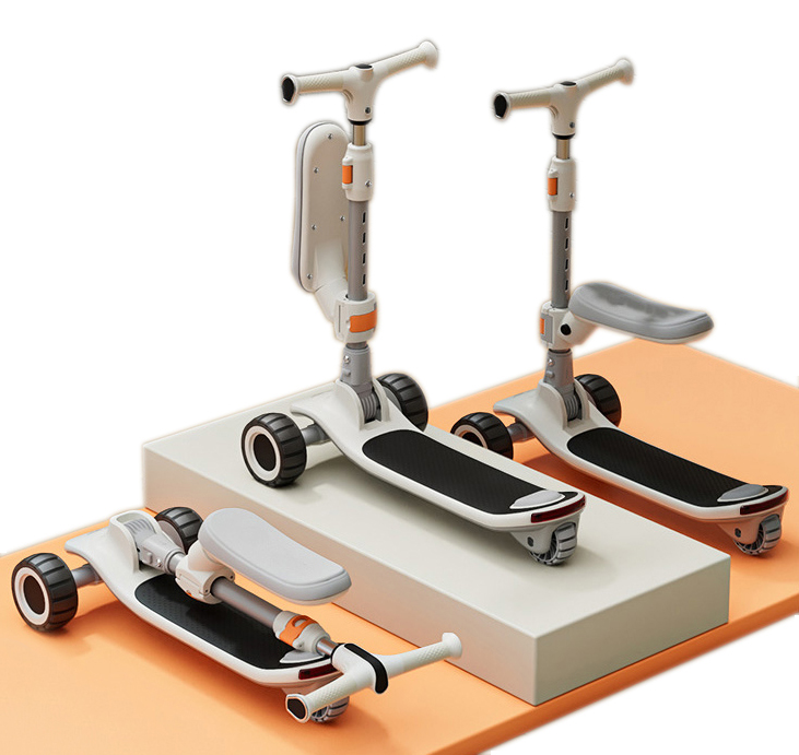 2 in 1 kids scooter