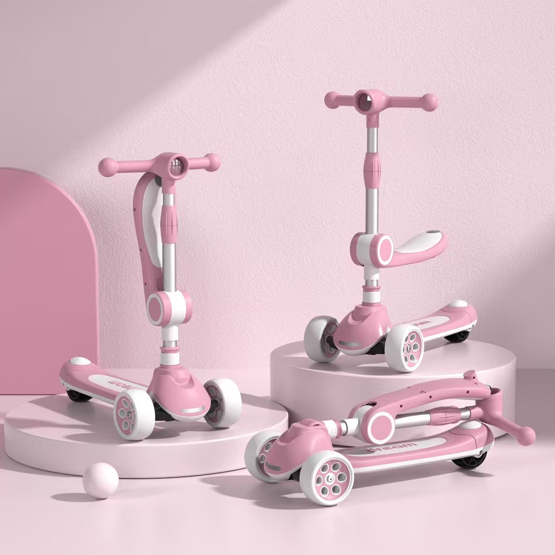 2 in 1 kids scooter