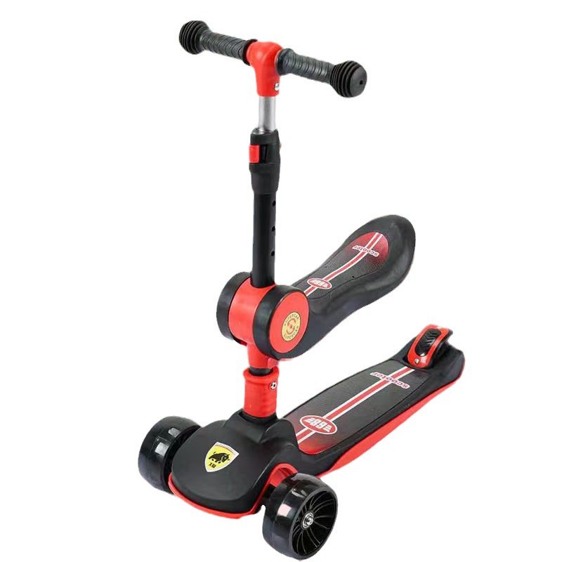 2 in 1 kids scooter