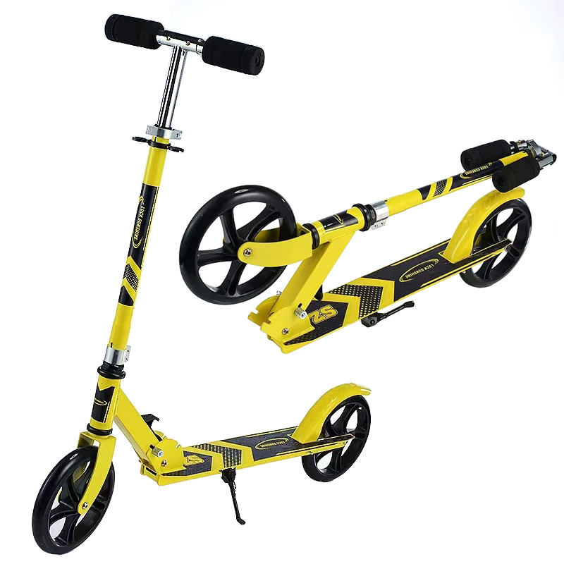 200mm wheels STEEL folding scooter