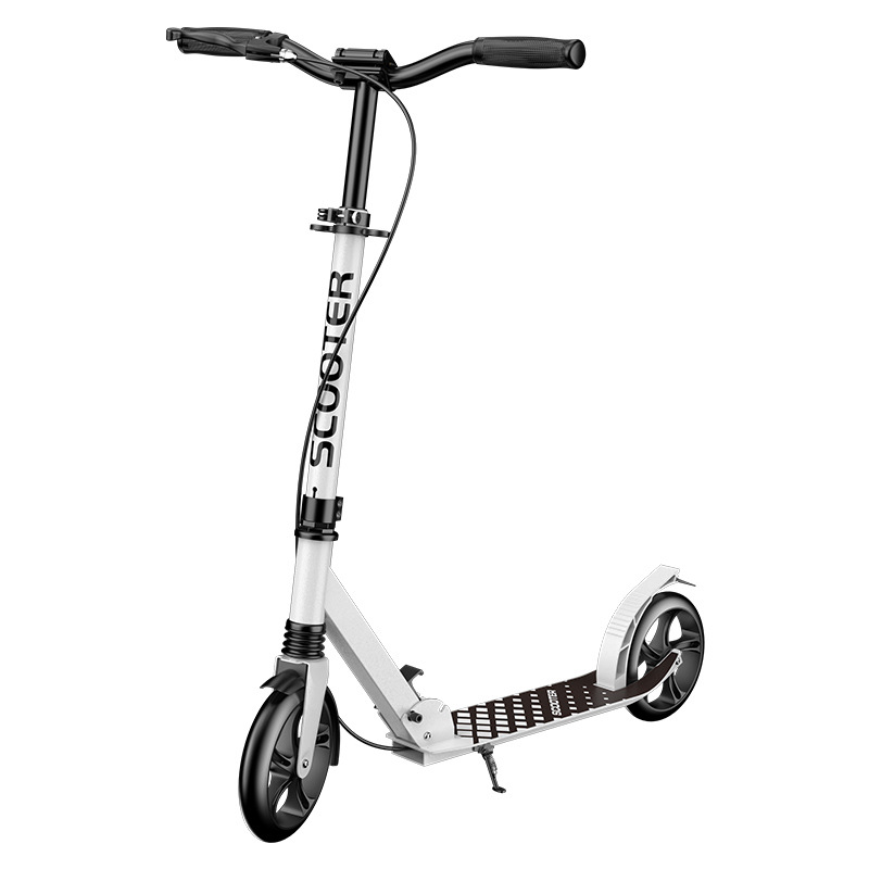 200mm wheels STEEL folding scooter