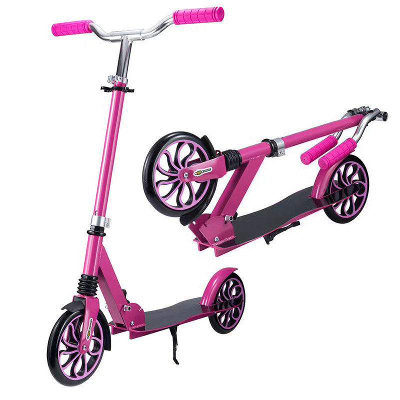 200mm wheels STEEL folding scooter
