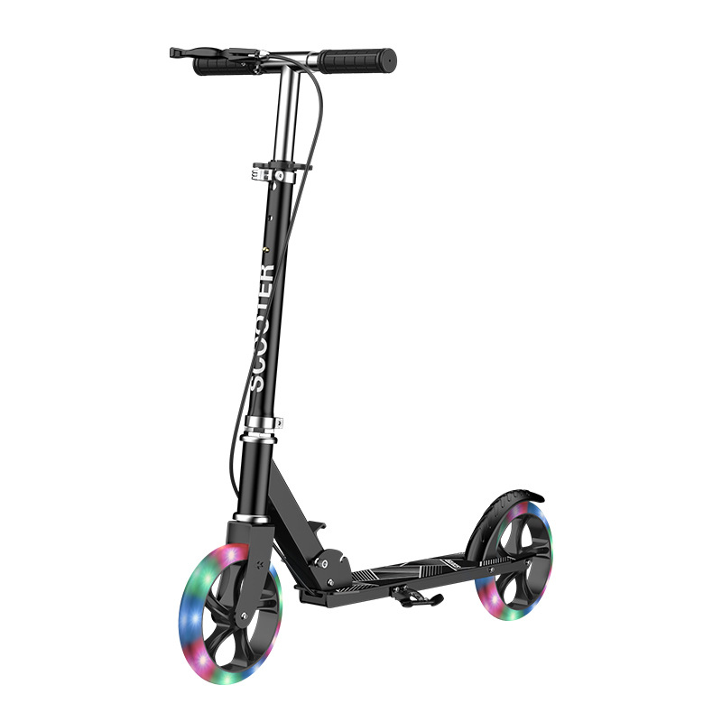 200mm wheels STEEL folding scooter