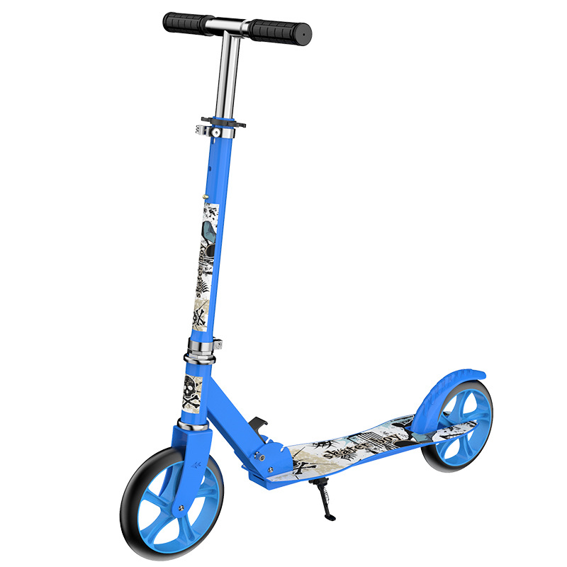 200mm wheels STEEL folding scooter